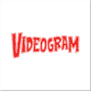 Videogram Red Logo! Posters and Art